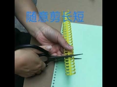 Blue ABS PP Plastic Ring For Binding Spiral Plastic Binding