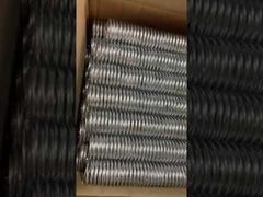 Wire Diameter 2.0MM Electroplating Silver Binding Spiral Coil Suitable For Notebook
