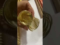 Spot Inner Diameter 19MM Gold-Plated Wire Binding Coil Spiral Coil Suitable For Notebook