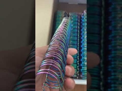 Colorized Nylon Coated 31.8mm Cinch Book Binding Wires