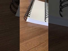 Black And White Double Loop Binding Thread O Book Uses Spiral Binding Coil