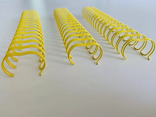 2:1 Pitch Double Loop Binding Ridge 1 Inch For Premium Notebooks