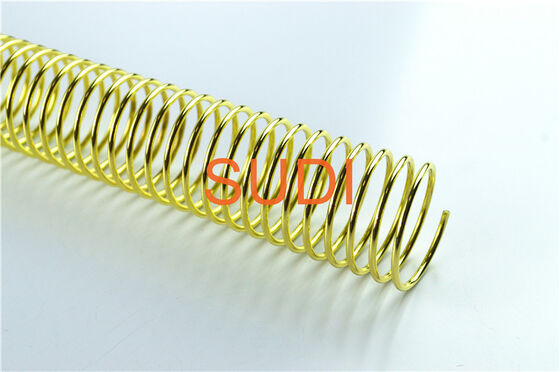 Book Gold Plated Coil Binding 32mm 4:1 Pitch