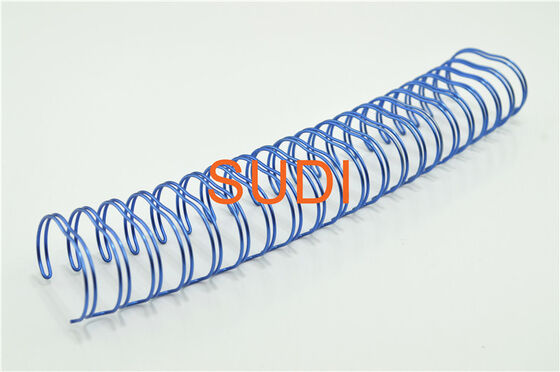 Blue 14.3mm Wire O Book Binding For Wall Calendar