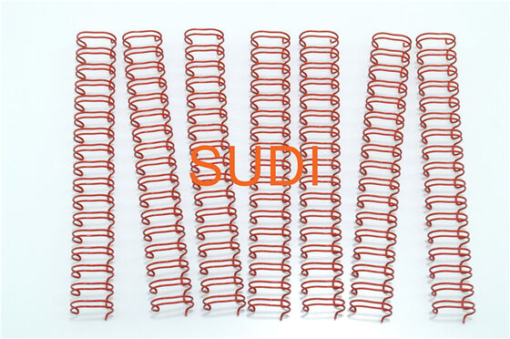 Glossy Nylon 7/16" Twin Loop Binding Wire For Coil Book