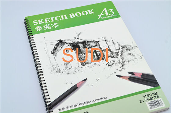 4C Printing Offset Paper A4 Spiral Binded Books