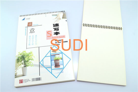 Spot Color Offset Printing A6 Spiral Binding Drawing Book