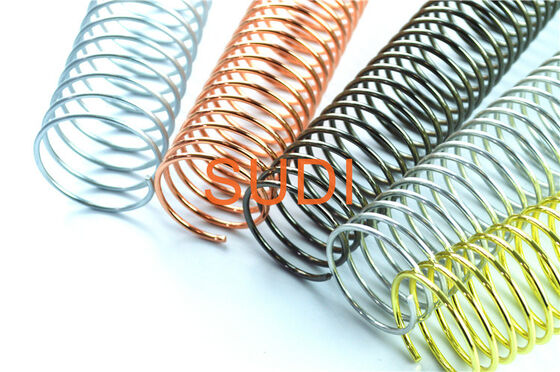 Dimension 32mm 1-1/4Inch Metal Spiral Binding Coils For Coil Book