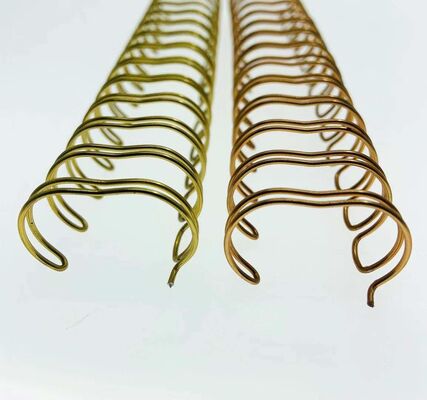5/8'' Glossy Nylon Coated Double Wire Spiral Binding Coil