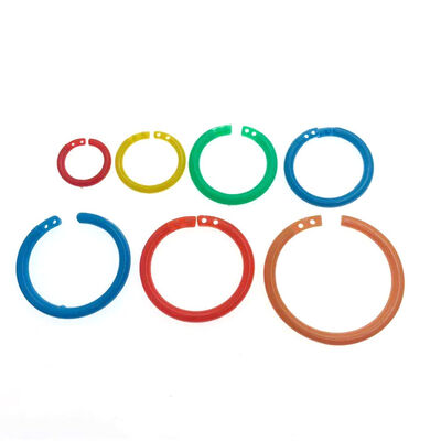 SGS ID 28mm Double Buckle Plastic Snap Lock Binding Rings