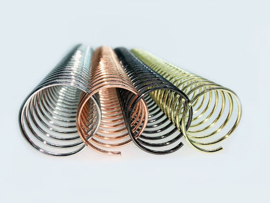 34.9mm 4:1 Pitch Metal Wire Binding Coils For Premium Notebooks