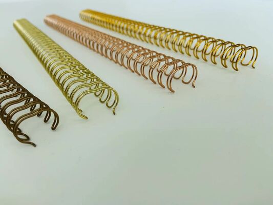 Nylon Coated Steel 6.4-44mm Double Loop Binding For Notebooks And Calendars