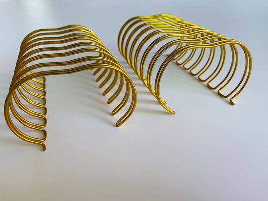 Dual Ring 44mm Wire O Binding 2:1 Pitch For Premium Notebooks Weekly Calendar