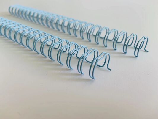 Gold / Coloured 6.4-44mm Double Loop Wire Binding For Journals