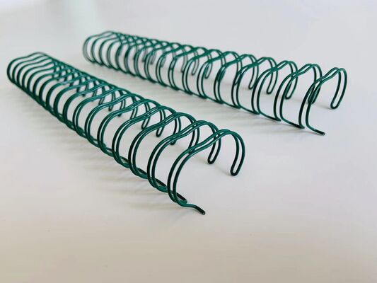 Gold / Coloured 6.4-44mm Double Loop Wire Binding For Journals