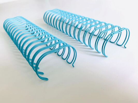 Nylon Coated 3:1 2:1 Double Loop Wire Metal Spiral O Book Use