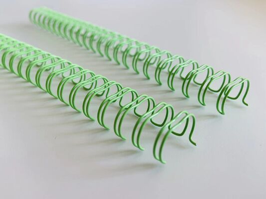 Nylon Coated 3:1 2:1 Double Loop Wire Metal Spiral O Book Use