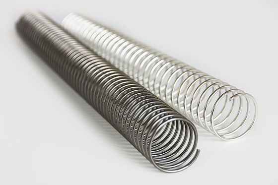 Gold Plated 50mm 4:1 12" Coil Binding Service For Book Binding