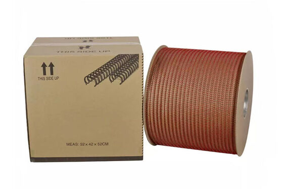1/4"-3/4" 3:1 Pitch Reel Metal Wire Binding For Wall Calendar / Desk Calendar