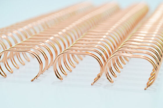 Electroplating 5/8 Inch-1-3/4 Inch Wire O Bindings, Suitable For High-End Notebooks