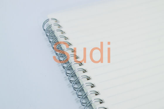 Double Binding Filament PP Cover A5 Loose Leaf Spiral Notebook
