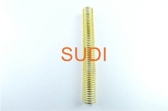 Plated Gold 32mm Dimension Pitch 8mm Twin Loop Binding Wire