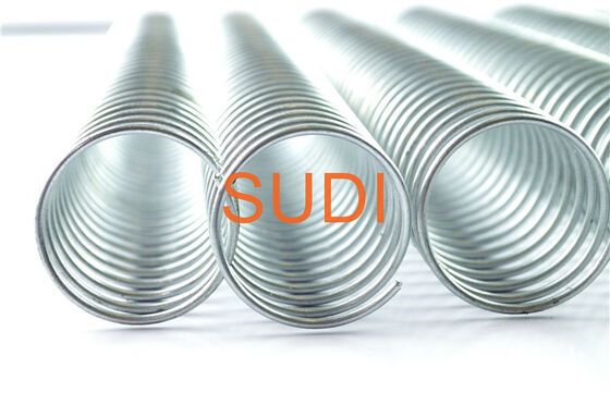 Matt Silver Aluminium Pitch 6mm Twin Loop Binding Wire