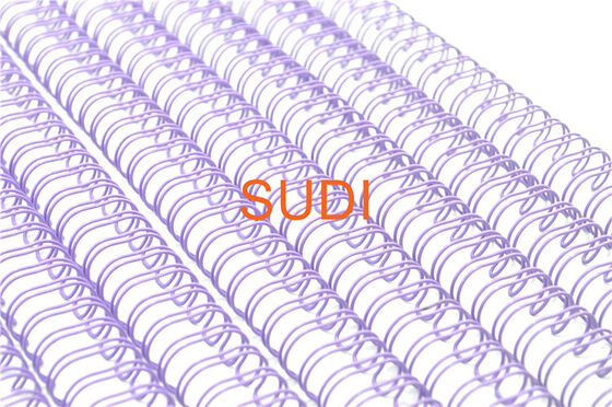 3:1 Pitch 1/2 Inch Steel Wire Spiral Binding Coil, Suitable For Notebook