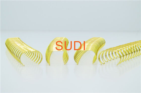 Electroplating 5/8 Inch-1-3/4 Inch Wire O Bindings, Suitable For High-End Notebooks