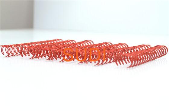 Glossy Nylon 7/16" Twin Loop Binding Wire For Coil Book