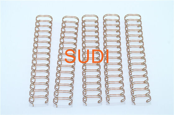 Bronze Metal 12.7mm 9/16" Wire Spiral Binding Coils