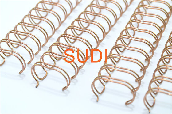 Bronze Metal 12.7mm 9/16" Wire Spiral Binding Coils