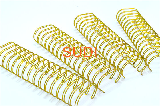 High Gloss 1-3/4 Inch Wire Spiral Binding Coils For Schoolbook