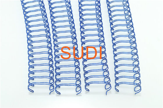 2:1 Pitch Inner Diameter 16MM-44MM Blue Spiral Coil Binding Supplies