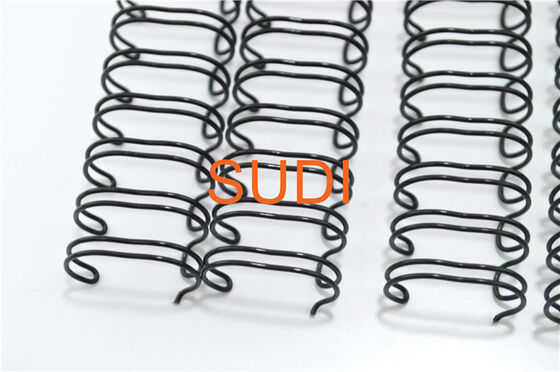 Black Nylon Coated 5/16 Inch Twin Loop Binding Wire