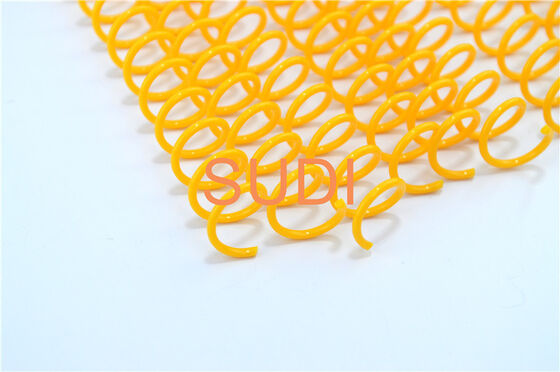 A4 Size 19mm Black Metal Spiral For Notebook And Calendar