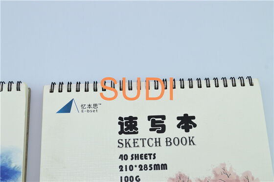 Custom Printing Design Doube Coil 70gram Spiral Binding Books