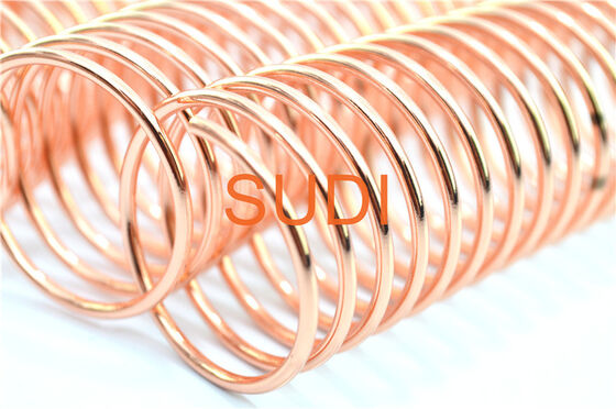 Metallic Colors 11.1mm 7/16 Inch Metal Spiral Binding Coils