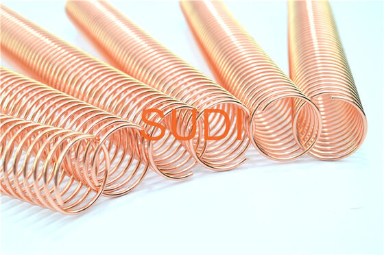 Plated Steel Core 2:1 Pitch 31.8mm Spiral Binding Coils