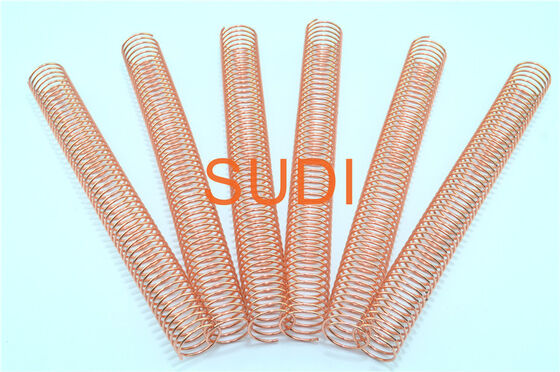 Electroplate GBC Wire Spiral Bind Coils 2mm Dia ODM Available