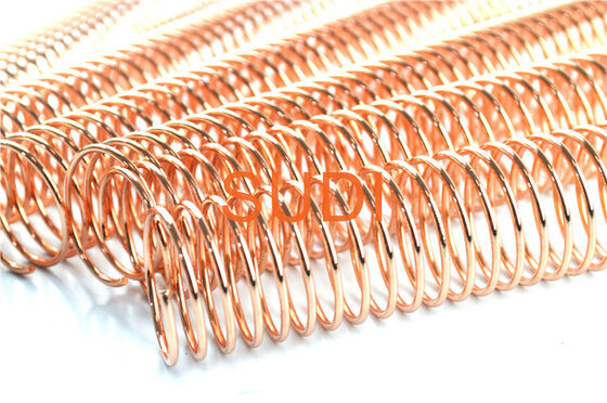 Training Booklets 11.3mm 9/16 Inch Metal Spiral Binding Coils