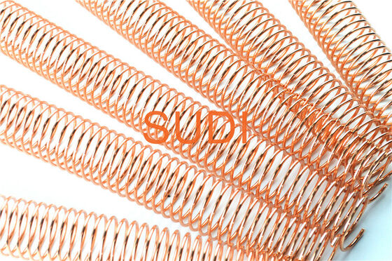 Single Wire 7/16" Metal Spiral Binding Coils For Sketch Books