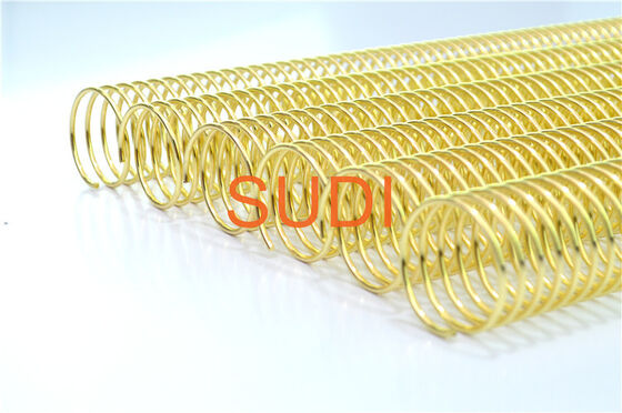 Electroplated First Class Diameter 0.70mm Metal Spiral Binding Coils
