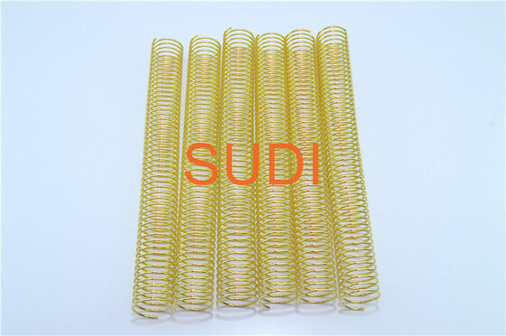 19.1mm Pitch 3.4mm Metal Spiral Binding Coil, Suitable For High-End Notebooks