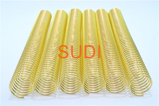 32mm Inner Diameter 1-1/4'' 2.0mm Wire Diameter Metal Spiral Binding Coil