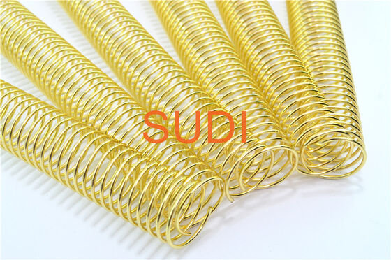 32mm Inner Diameter 1-1/4'' 2.0mm Wire Diameter Metal Spiral Binding Coil