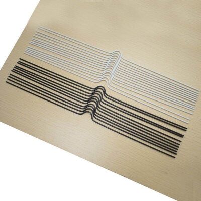 Metallic Glossy Plating 50cm Wall Calendar Hanger