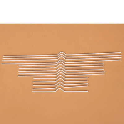 Non Corrosive Nylon Coated 6-7/8” 175mm Metal Wall Hangers