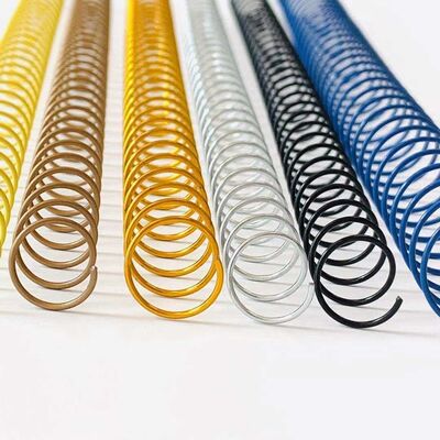 Inner Diameter 6-50MM Volume Book-Bound Order Spiral Coil For Calendar Notebook