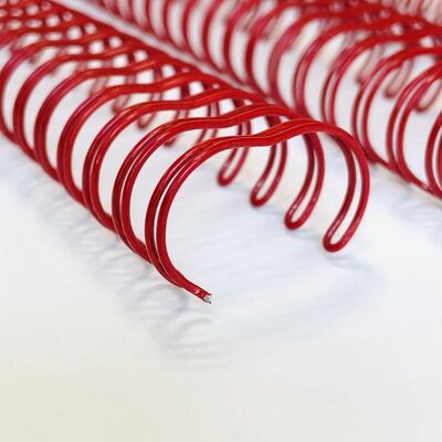 Nylon Coated 1-3/4'' Double Loop Wire O For Catalog Binding